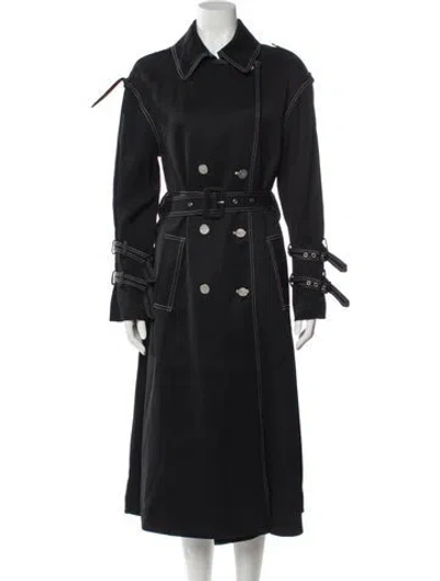 Pre-owned Simkhai Trench Coat In Gray