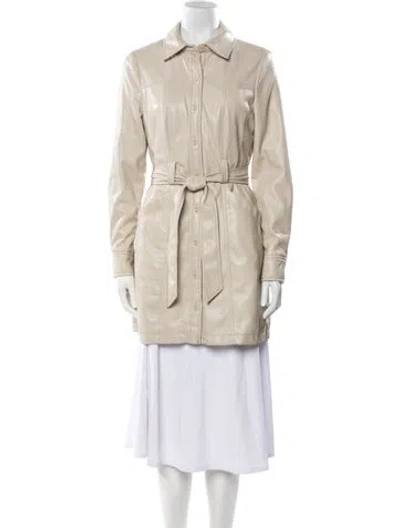 Pre-owned Simkhai Trench Coat In Neutral