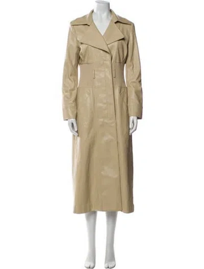 Pre-owned Simkhai Trench Coat In Neutral