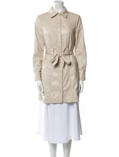 Pre-owned Simkhai Trench Coat In Neutral