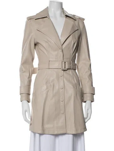 Pre-owned Simkhai Trench Coat In Neutral
