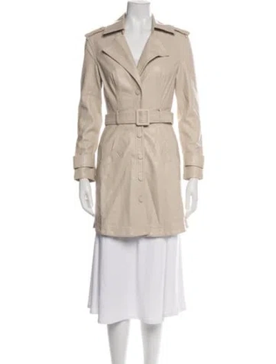 Pre-owned Simkhai Trench Coat In Neutral