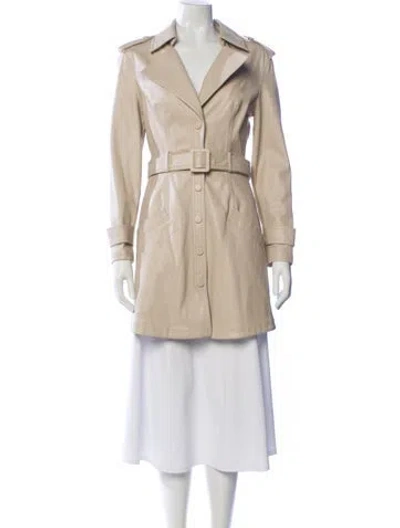 Pre-owned Simkhai Trench Coat W/ Tags In Neutral