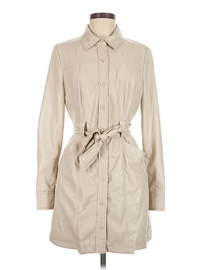 Pre-owned Simkhai Trenchcoat In Tan