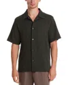 Simkhai Waffle-knit Troy Shirt In Green