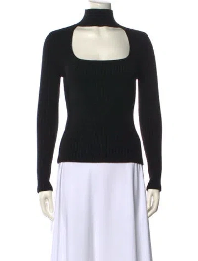 Pre-owned Simkhai Turtleneck Sweater In Black