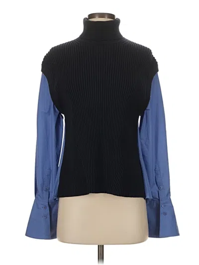 Pre-owned Simkhai Turtleneck Sweater In Blue