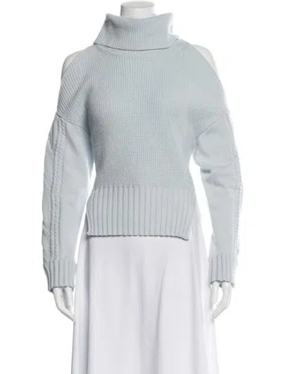 Pre-owned Simkhai Turtleneck Sweater In Blue