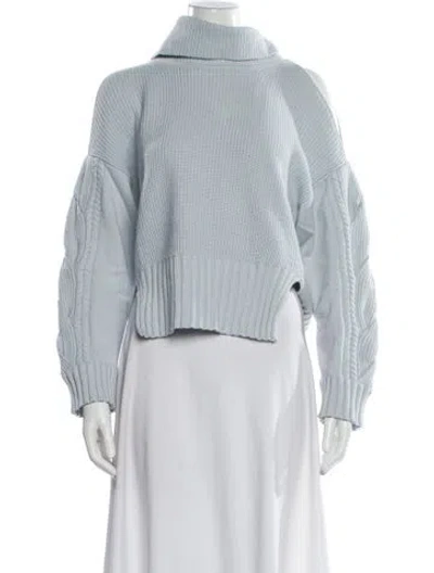 Pre-owned Simkhai Turtleneck Sweater In Blue