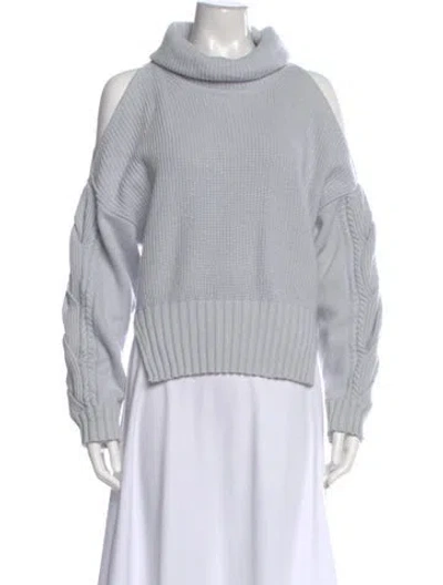 Pre-owned Simkhai Turtleneck Sweater In Blue