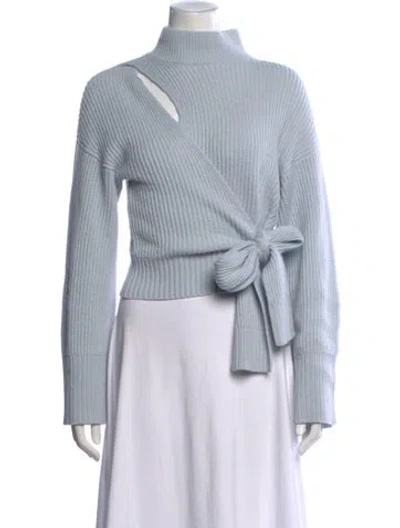 Pre-owned Simkhai Turtleneck Sweater In Blue