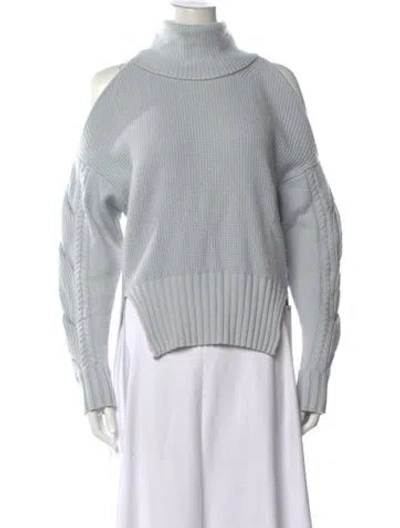 Pre-owned Simkhai Turtleneck Sweater In Blue