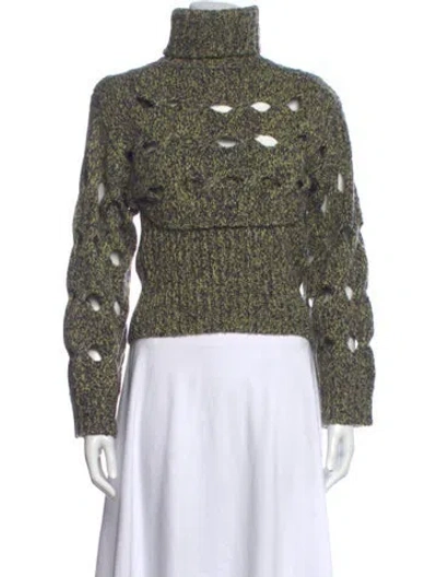Pre-owned Simkhai Turtleneck Sweater In Blue