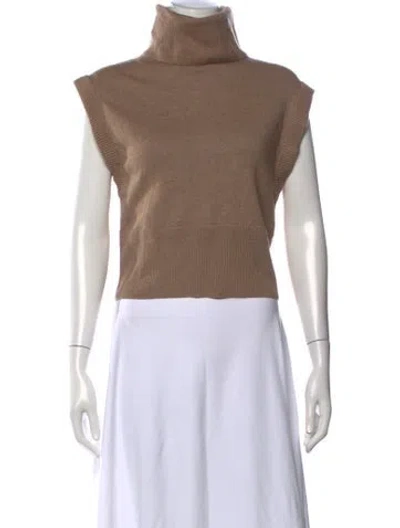 Pre-owned Simkhai Turtleneck Sweater In Brown/neutrals