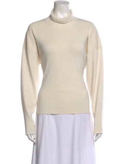 Pre-owned Simkhai Turtleneck Sweater In Neutral