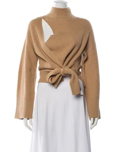 Pre-owned Simkhai Turtleneck Sweater In Neutral