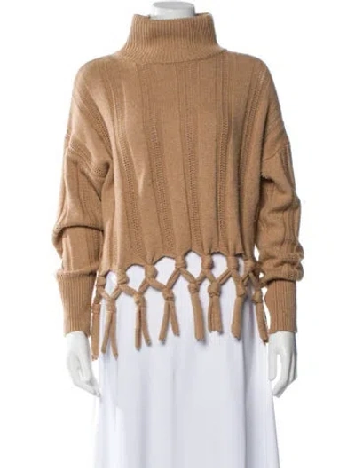 Pre-owned Simkhai Turtleneck Sweater In Neutral