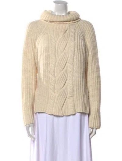 Pre-owned Simkhai Turtleneck Sweater In Neutral