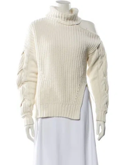 Pre-owned Simkhai Turtleneck Sweater In Neutral