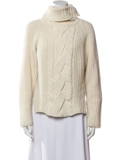 Pre-owned Simkhai Turtleneck Sweater In Neutral