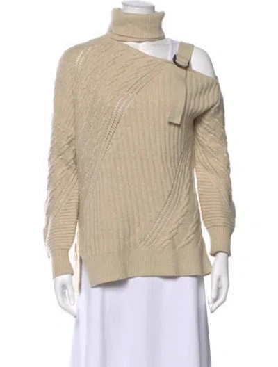 Pre-owned Simkhai Turtleneck Sweater In Neutral