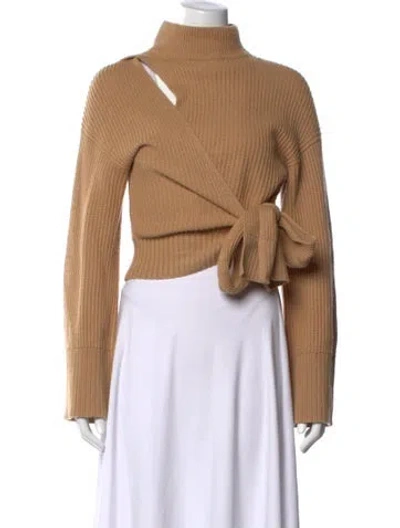 Pre-owned Simkhai Turtleneck Sweater In Neutrals