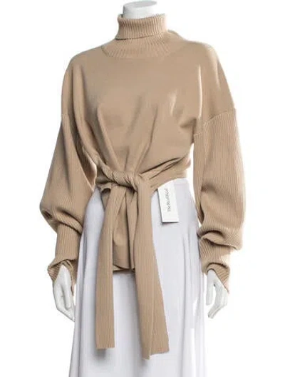 Pre-owned Simkhai Turtleneck Sweater In Neutrals