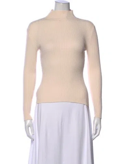 Pre-owned Simkhai Turtleneck Sweater In Neutrals