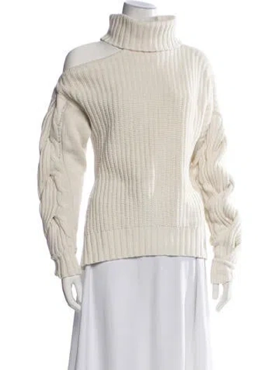 Pre-owned Simkhai Turtleneck Sweater In Neutrals