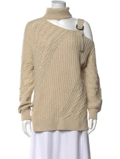 Pre-owned Simkhai Turtleneck Sweater In Neutrals