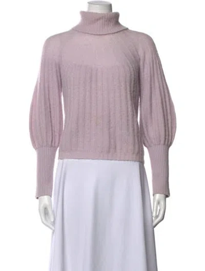 Pre-owned Simkhai Turtleneck Sweater In Purple