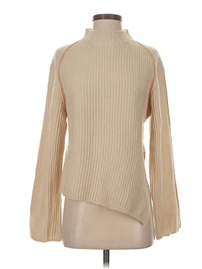 Pre-owned Simkhai Turtleneck Sweater In Tan