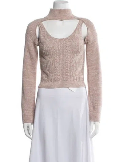 Pre-owned Simkhai Turtleneck Sweater W/ Tags In Pink