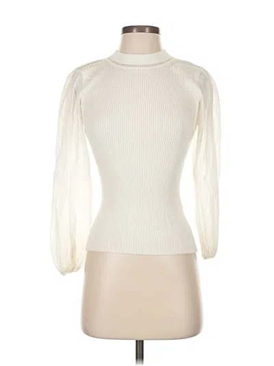 Pre-owned Simkhai Turtleneck Sweater In White