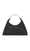 Simkhai Nixi Medium Leather Shoulder Bag In Black