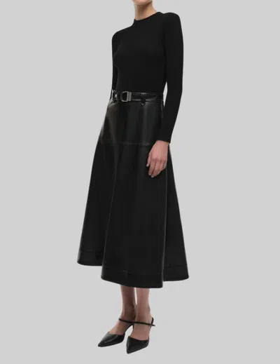 Simkhai Ulyssia Midi Dress In Black