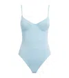 Simkhai Cupped Demi Swimsuit In Blue