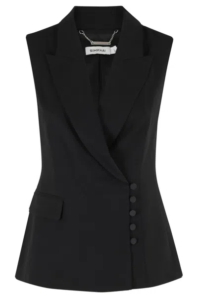 SIMKHAI VALARIE BLAZER VEST