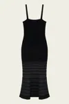 Simkhai Vallarie Knit Midi Dress In Black