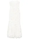 Simkhai Valetta Embroidered Midi Dress