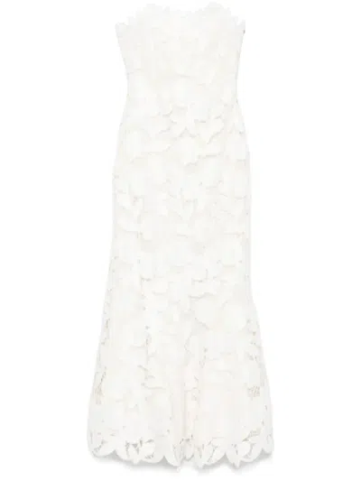 SIMKHAI SIMKHAI VALLETTA BUSTIER MIDI DRESS