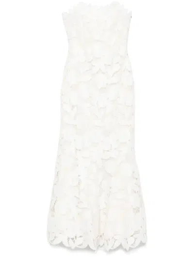 SIMKHAI SIMKHAI VALLETTA BUSTIER MIDI DRESS