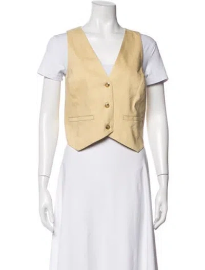 Pre-owned Simkhai Vest In Neutrals