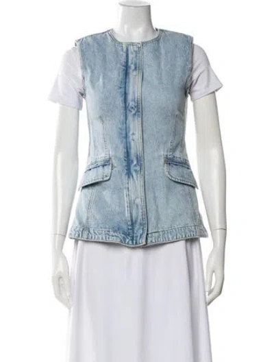 Pre-owned Simkhai Vest W/ Tags In Blue