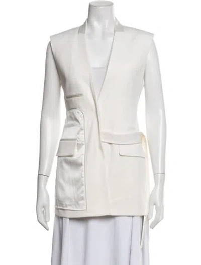 Pre-owned Simkhai Vest W/ Tags In White