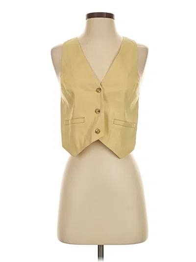 Pre-owned Simkhai Vest In Yellow
