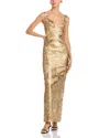 Simkhai Viella Gown In Gold