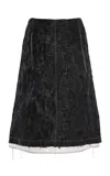Simkhai Vionna Midi Skirt In Black
