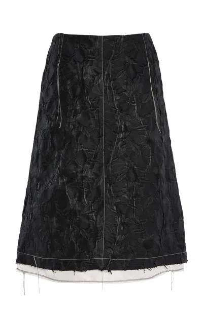 Simkhai Vionna Midi Skirt In Black