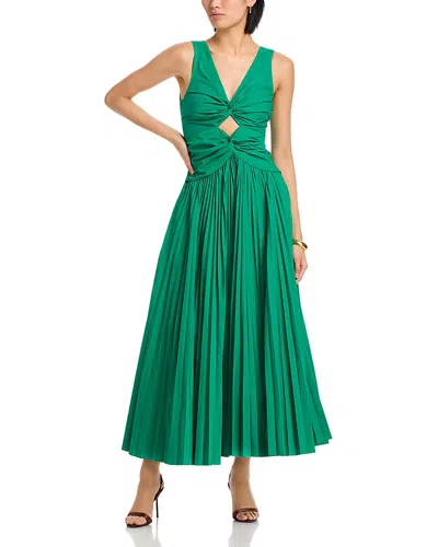 Simkhai Viviann Cutout Maxi Dress In Green